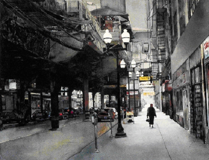 美国现代水彩画家John Salminen