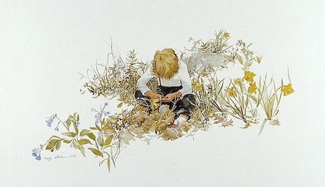 美国著名女画家Carolyn Blish水彩作品 (4)